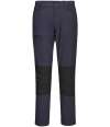 PW2402 CD886 Portwest WX2™ Eco Active Stretch Work Trousers Dark Navy colour image